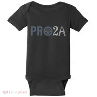 Pro Second Amendment Freedom Over Tyranny Baby Bodysuit thumb 0