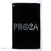 Pro Second Amendment Freedom Over Tyranny Golf Towel thumb 0