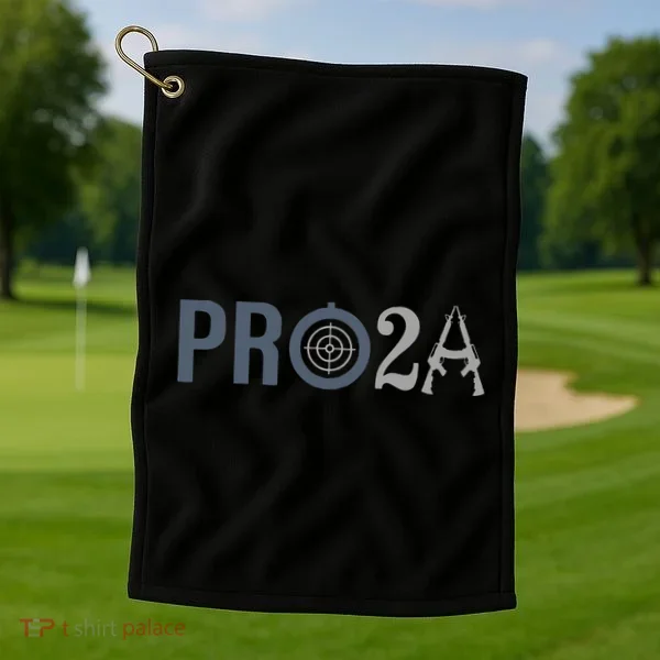 Pro Second Amendment Freedom Over Tyranny Golf Towel