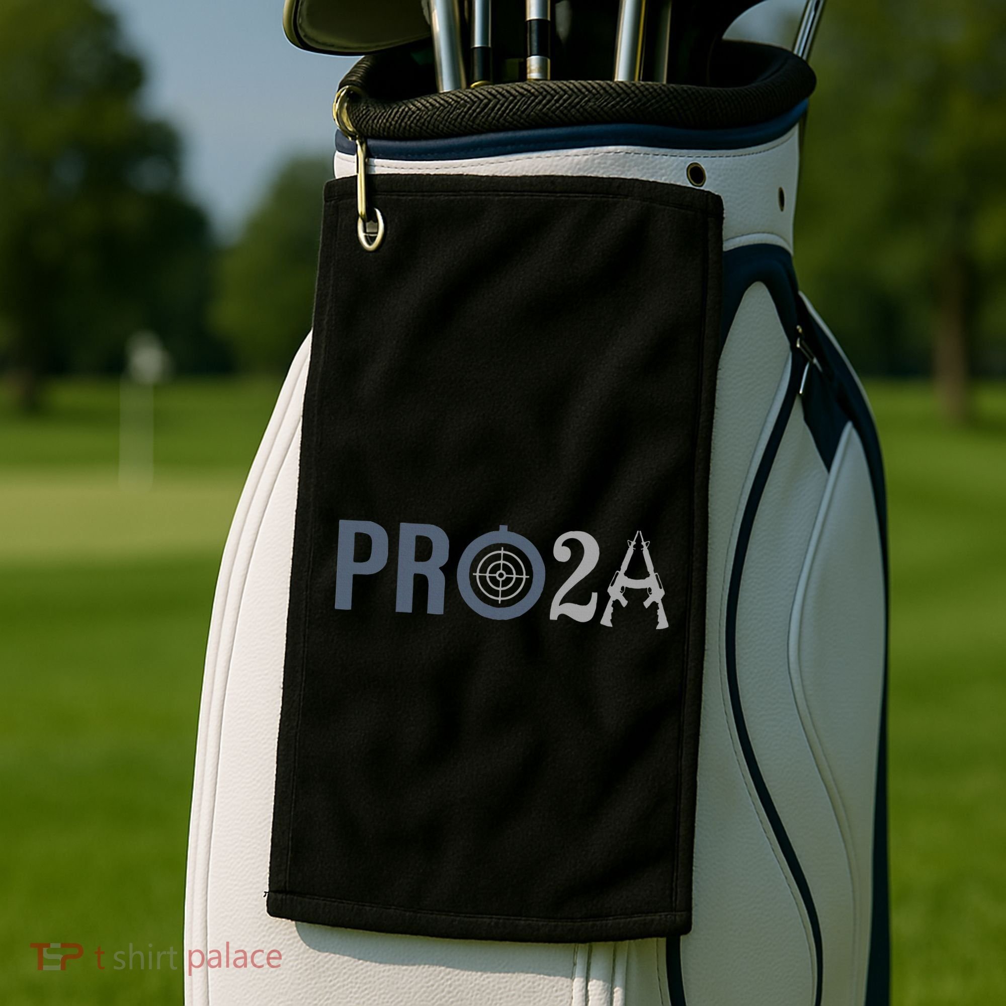 Pro Second Amendment Freedom Over Tyranny Golf Towel