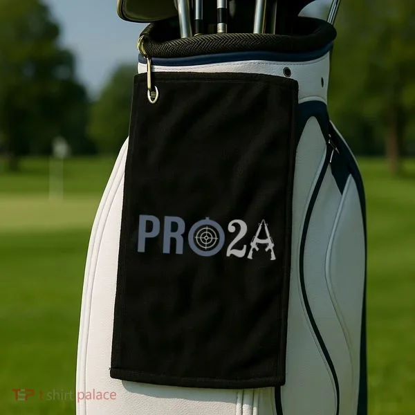 Pro Second Amendment Freedom Over Tyranny Golf Towel