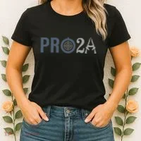 Pro Second Amendment Freedom Over Tyranny Women's T-Shirt thumb 2