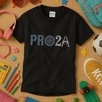 Pro Second Amendment Freedom Over Tyranny Kids T-Shirt thumb 3
