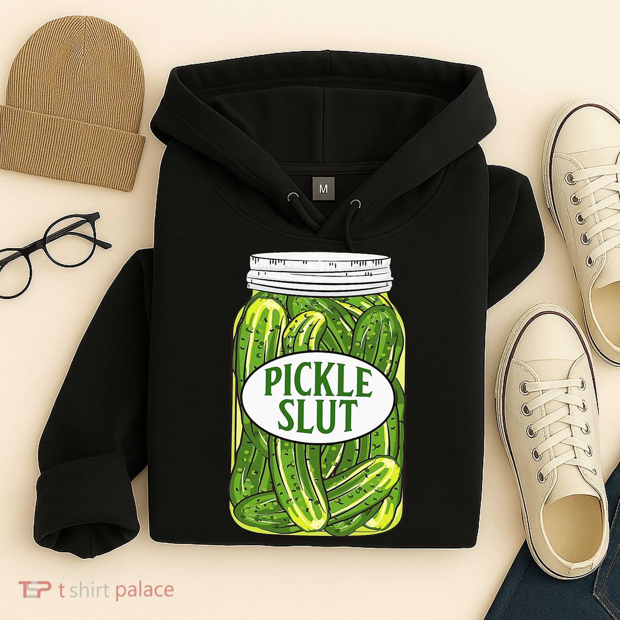 Pickle Slut A Girl Who Loves Pickles Canning Food Quote Hoodie