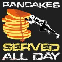 Pancakes Served All Day Fun Lineman Football Christmas Gifts Beanie thumb 2