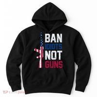 Pro Second Amendment Gun Rights Ban Idiots Not Guns Hoodie thumb 0