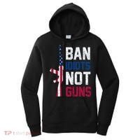 Pro Second Amendment Gun Rights Ban Idiots Not Guns Women's Hoodie thumb 0