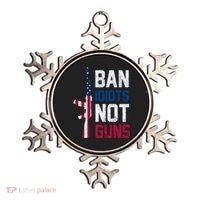 Pro Second Amendment Gun Rights Ban Idiots Not Guns Ornament thumb 0