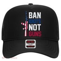 Pro Second Amendment Gun Rights Ban Idiots Not Guns Hat thumb 0