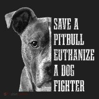 Pitbull Save A Pitbull Funny Dog Rescue Pitbull Mom Dad Beanie thumb 2