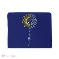 Peace Sunflower Butterflies Flag Support Mousepad thumb 0