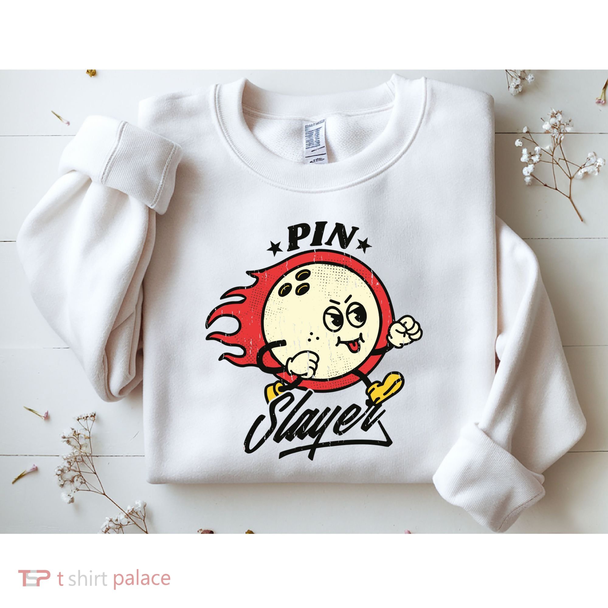 Pink Slayer Bowling Sweatshirt