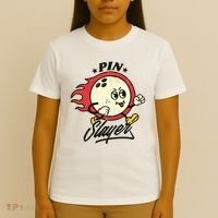 Pink Slayer Bowling T-Shirt thumb 4