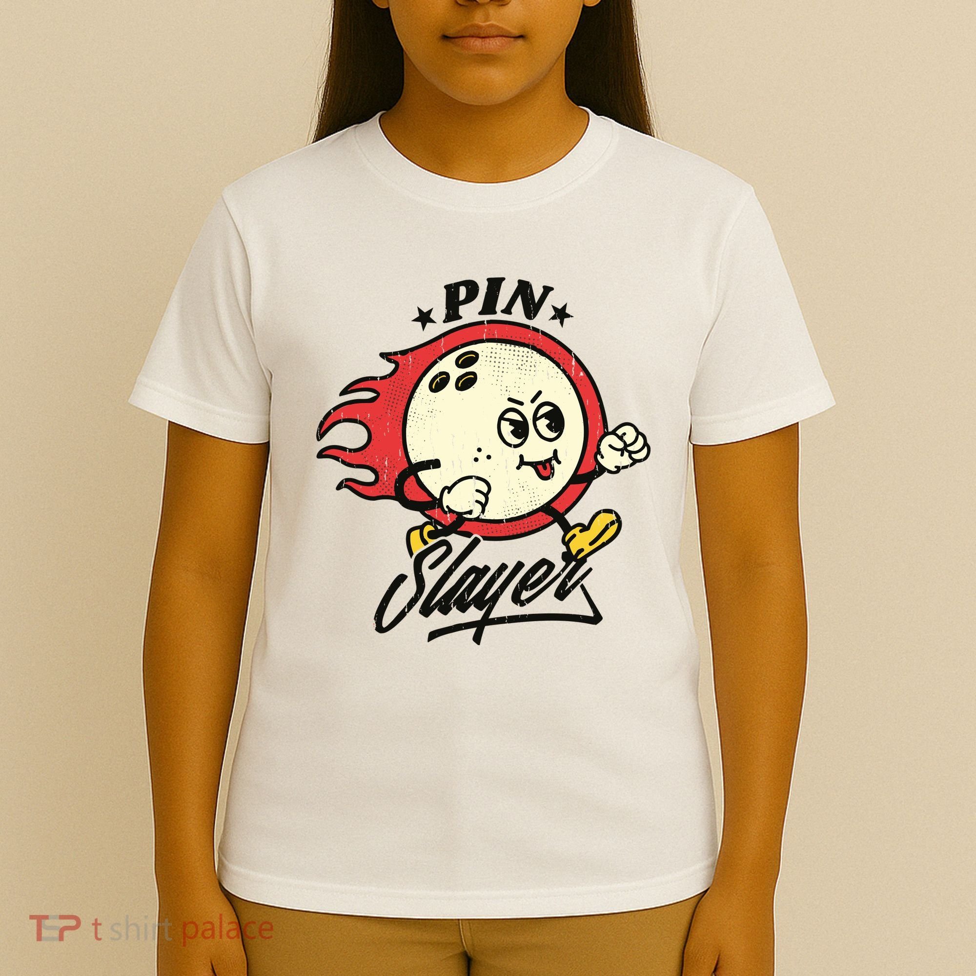 Pink Slayer Bowling T-Shirt