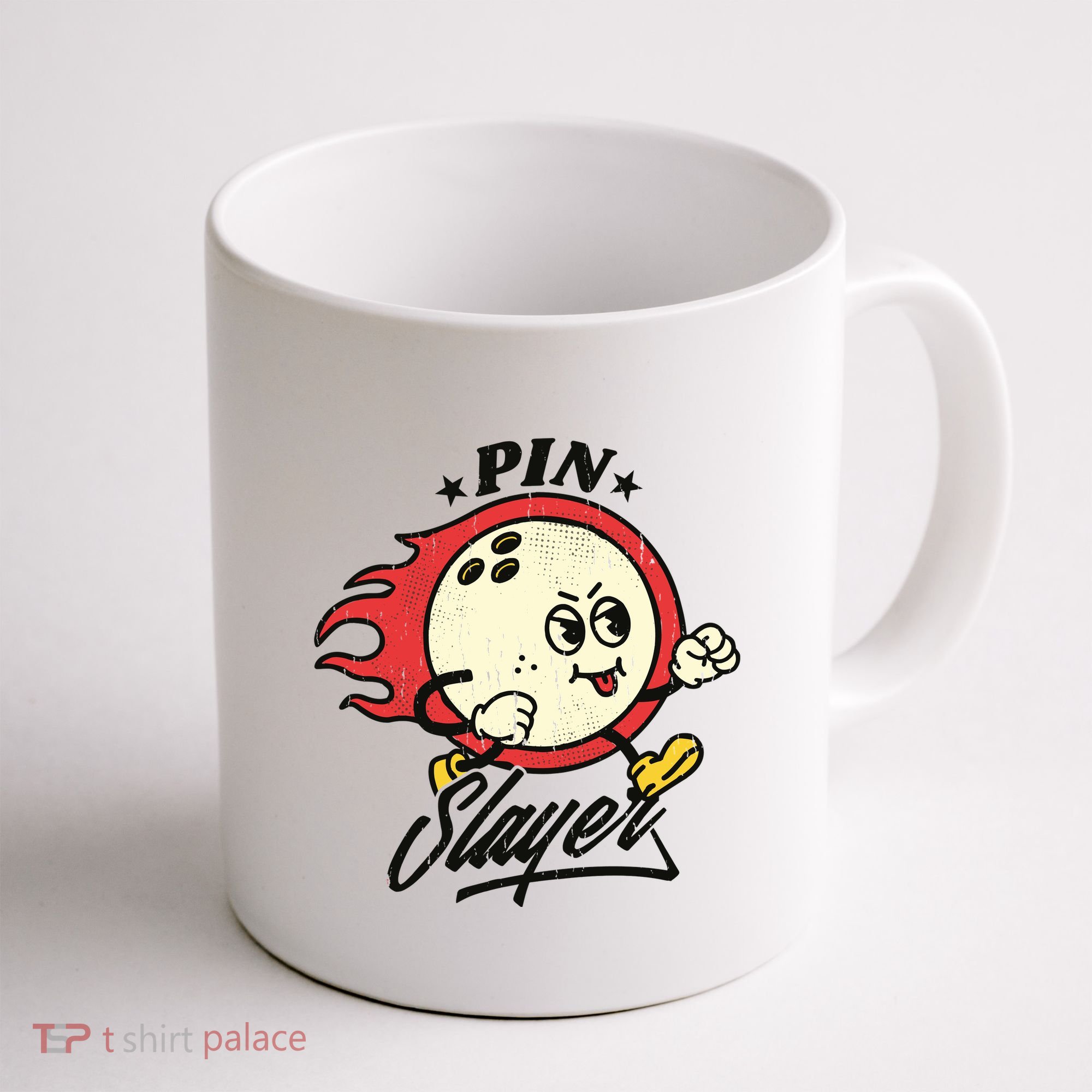 Pink Slayer Bowling Coffee Mug