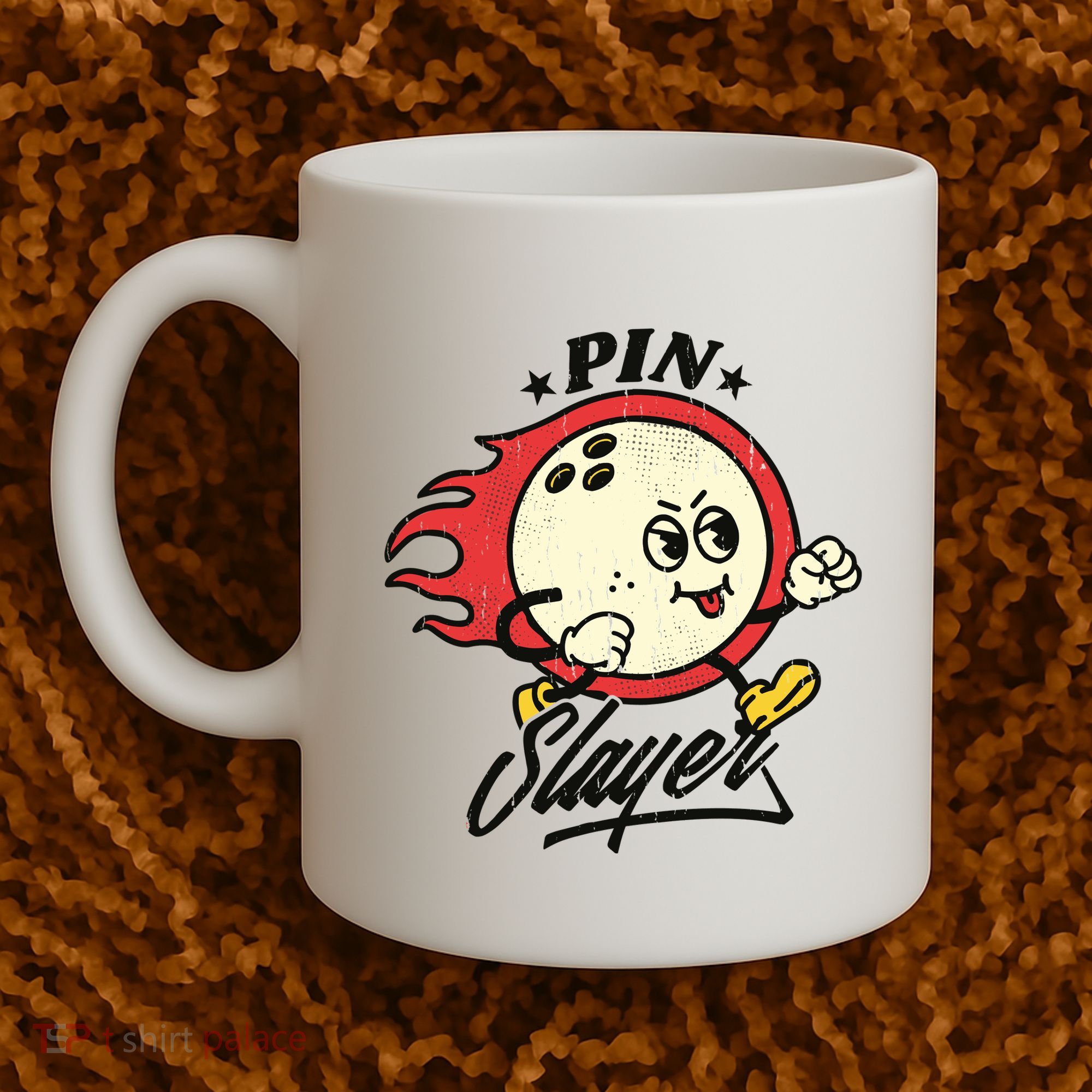 Pink Slayer Bowling Coffee Mug