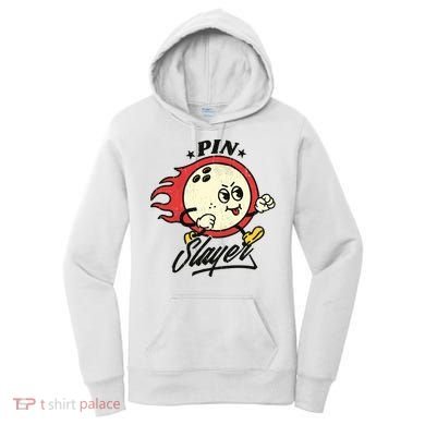 Pink Slayer Bowling Women's Hoodie
