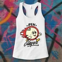 Pink Slayer Bowling Women's Tank Top thumb 3