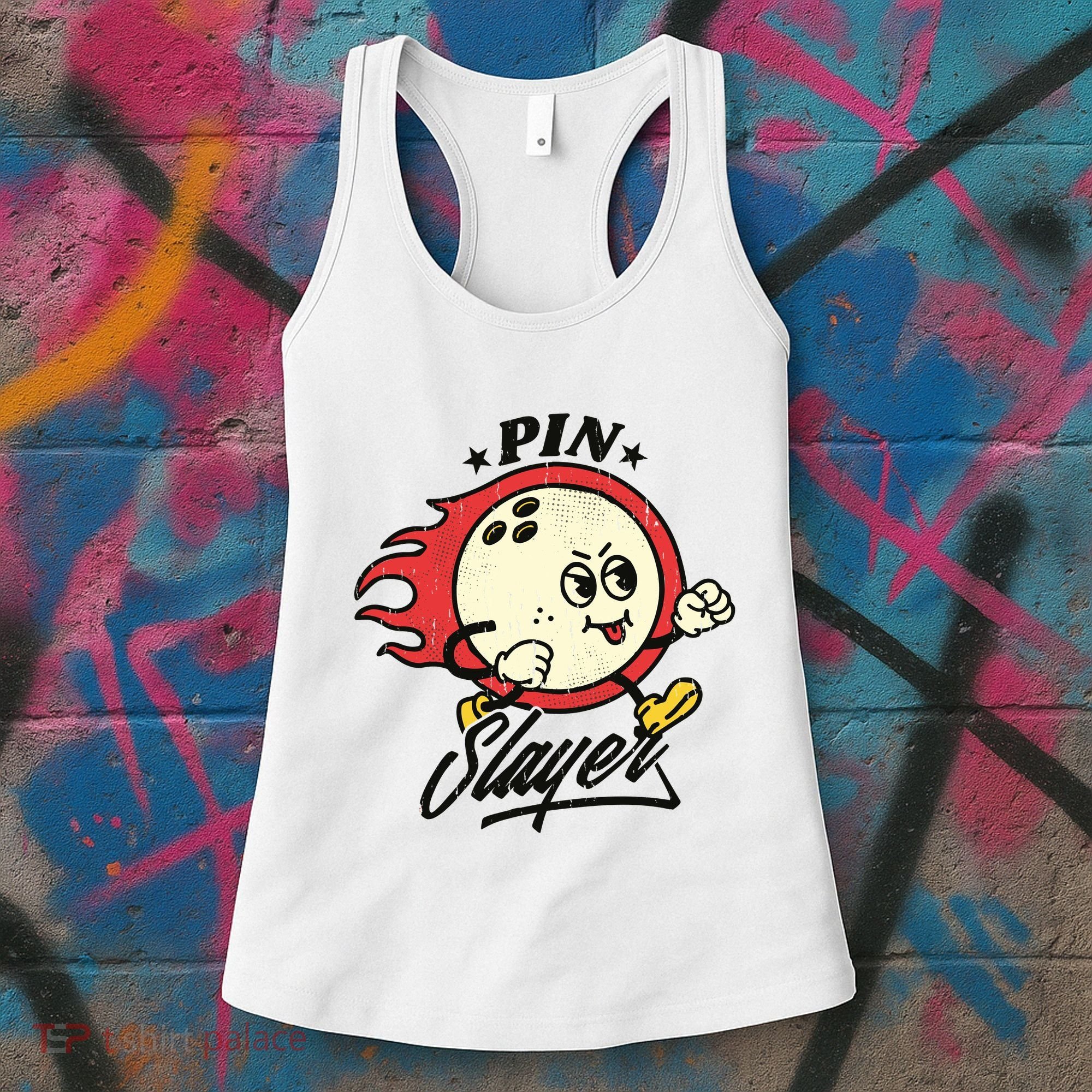 Pink Slayer Bowling Women's Tank Top
