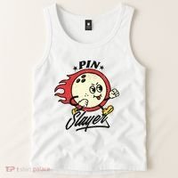 Pink Slayer Bowling Tank Top thumb 2