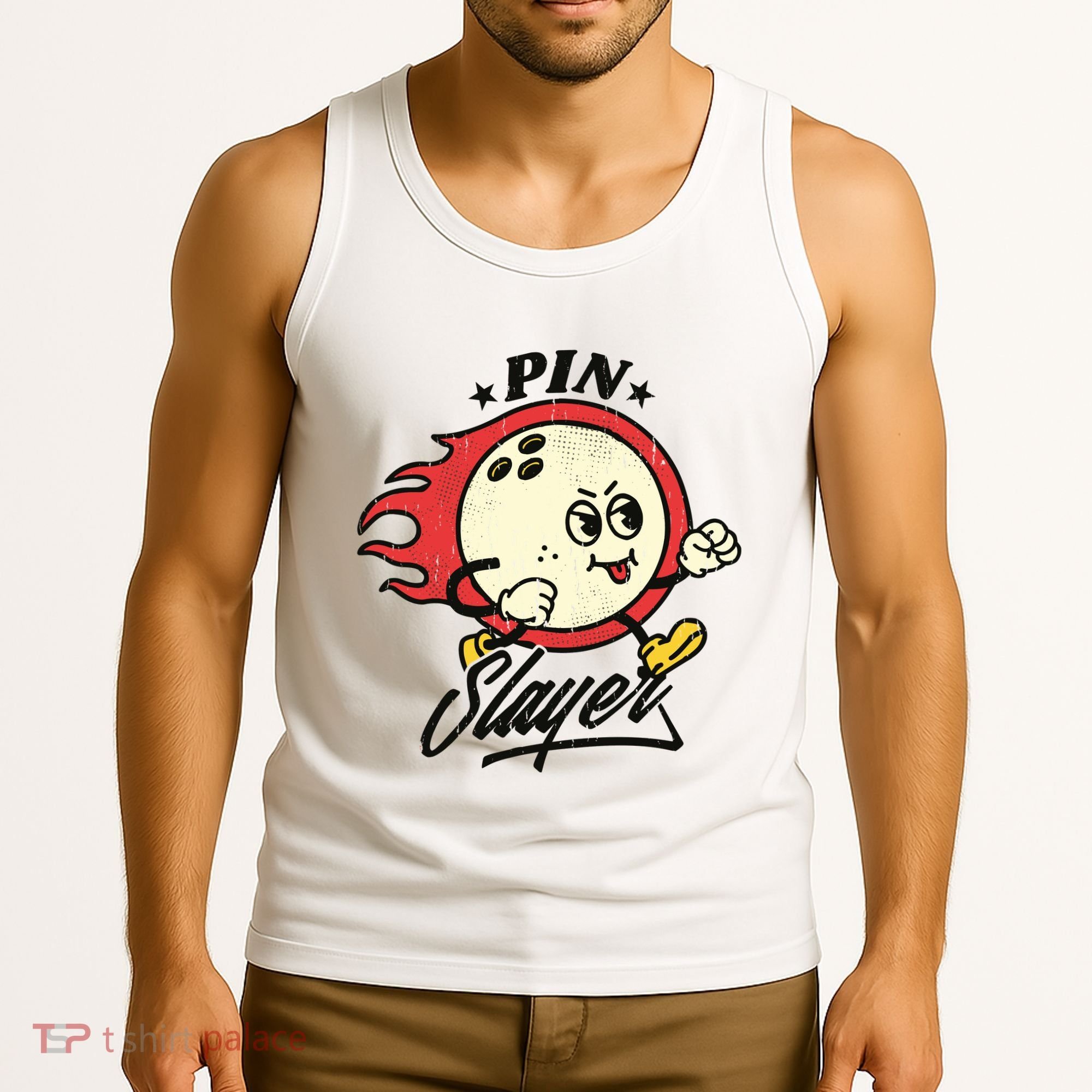 Pink Slayer Bowling Tank Top