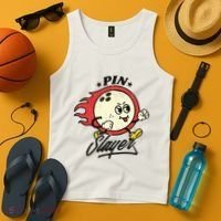 Pink Slayer Bowling Tank Top thumb 4