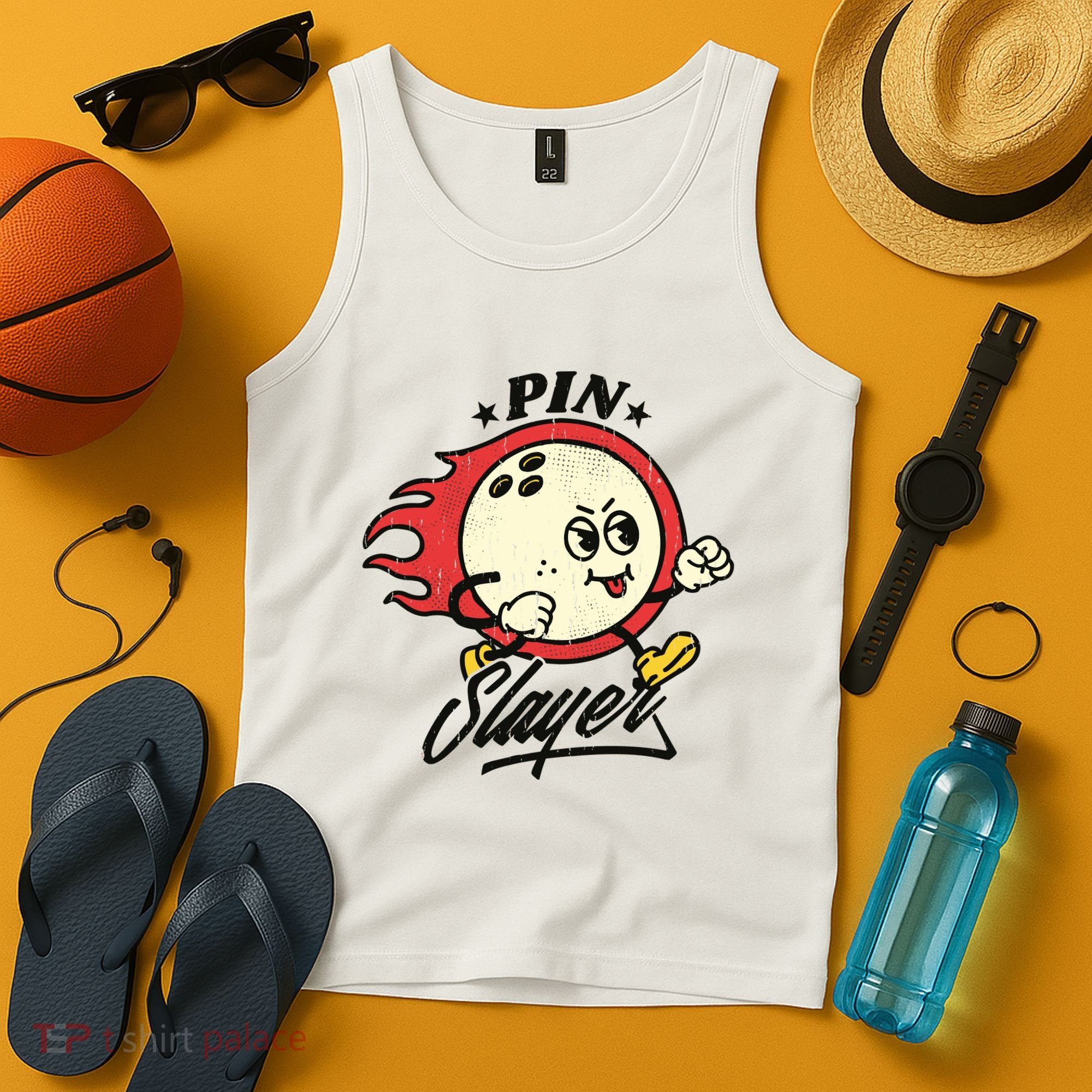 Pink Slayer Bowling Tank Top