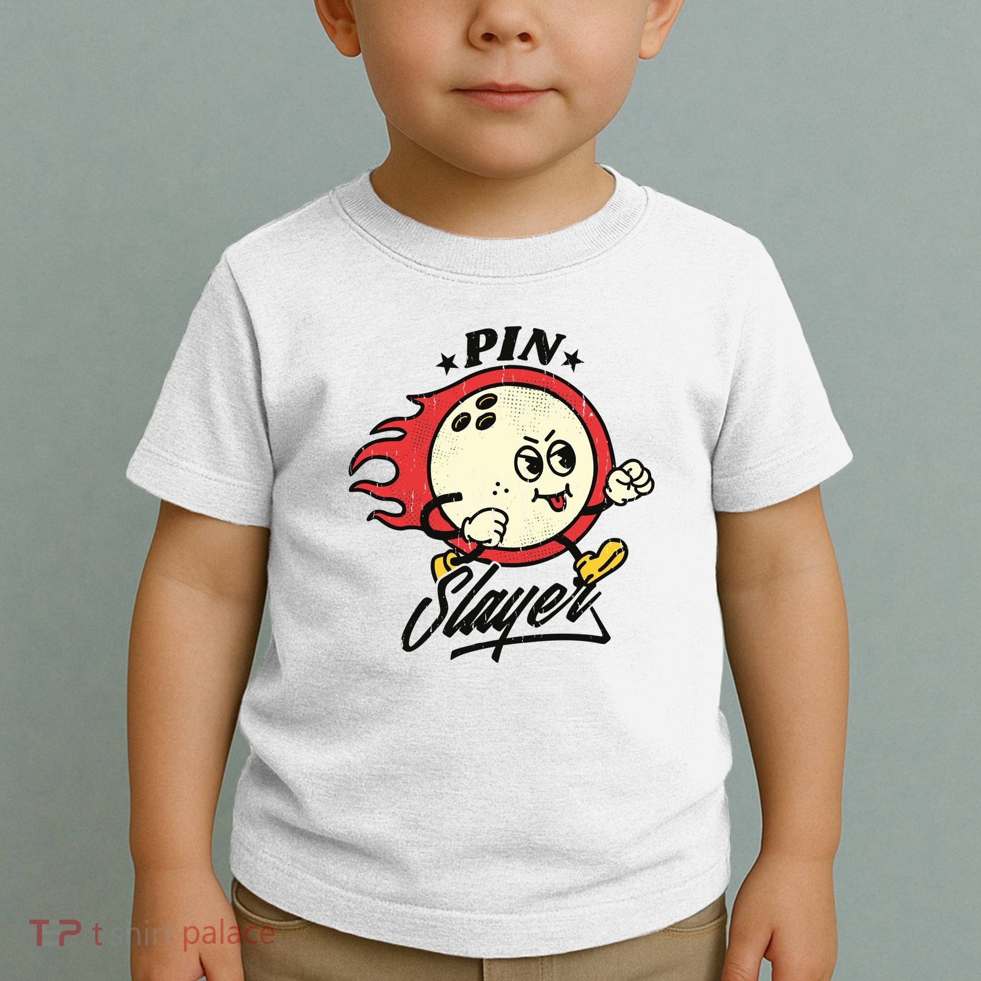 Pink Slayer Bowling Toddler T-Shirt