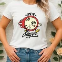 Pink Slayer Bowling Women's T-Shirt thumb 2