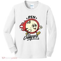 Pink Slayer Bowling Kids Long Sleeve Shirt thumb 0