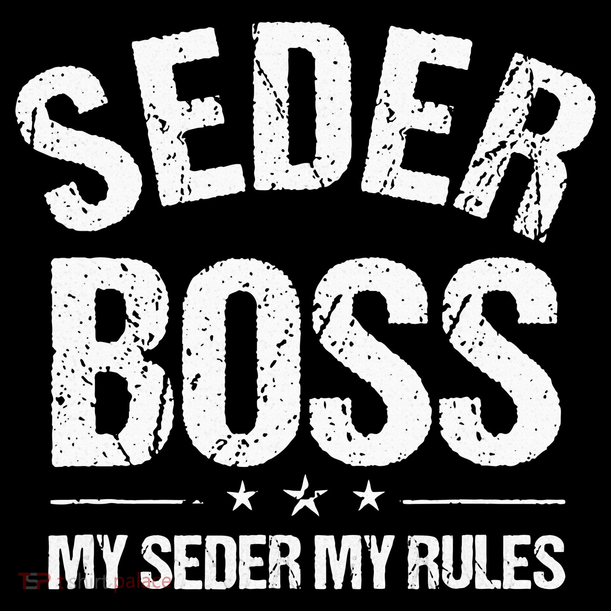 Passover Seder Boss My Rules Jewish Funny Pesach Matzah Women's Hoodie