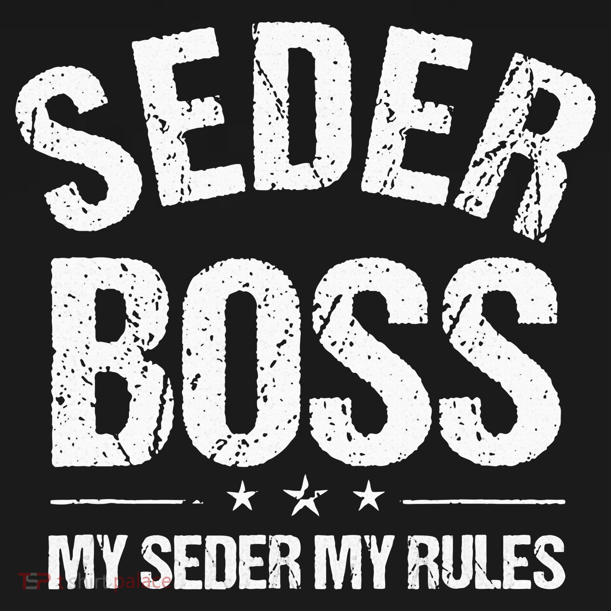 Passover Seder Boss My Rules Jewish Funny Pesach Matzah Women's Tank Top