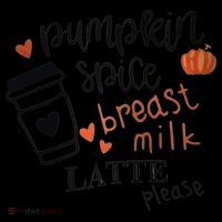 Pumpkin Spice Breast Milk Latte Please Backpack thumb 2