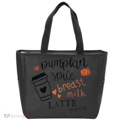 Pumpkin Spice Breast Milk Latte Please Tote Bag