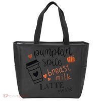Pumpkin Spice Breast Milk Latte Please Tote Bag thumb 0