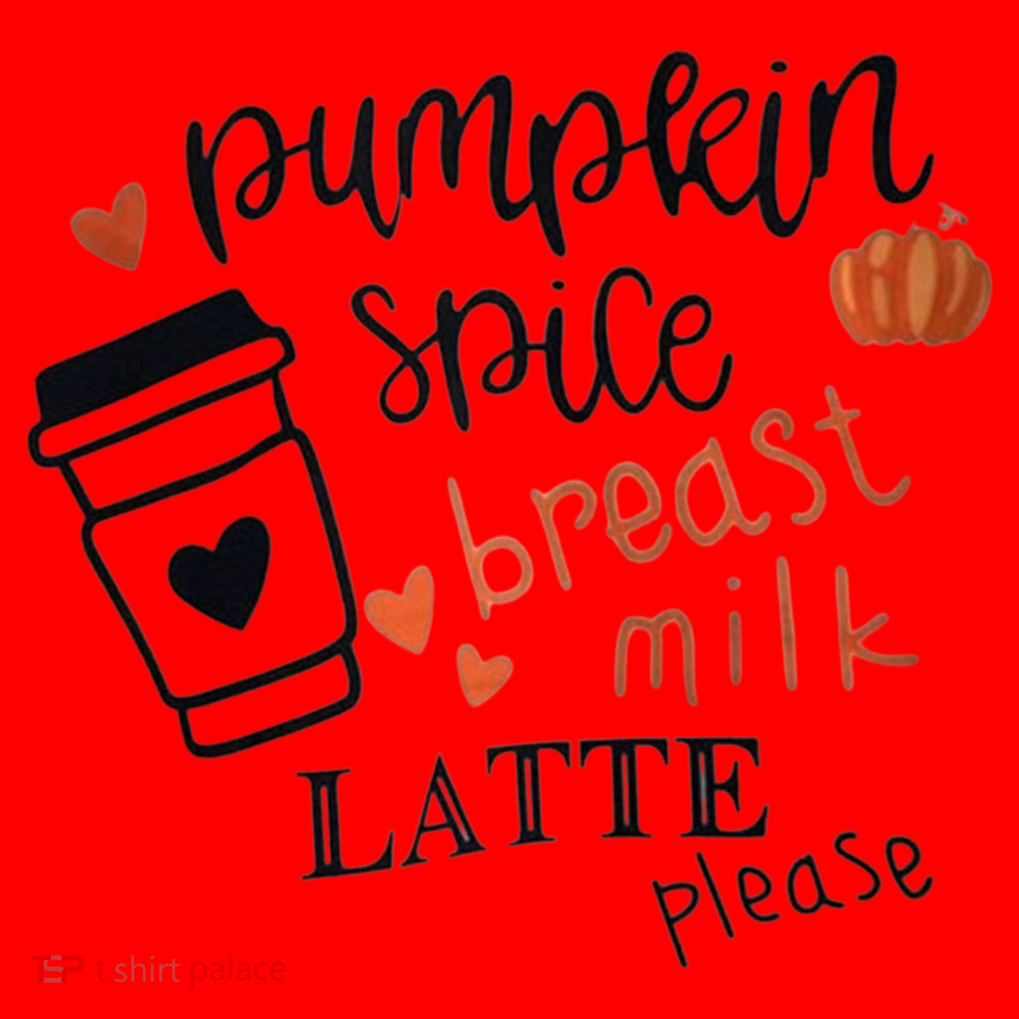 Pumpkin Spice Breast Milk Latte Please Santa Hat
