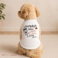 Pumpkin Spice Breast Milk Latte Please Doggie Tank thumb 2