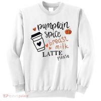Pumpkin Spice Breast Milk Latte Please Sweatshirt thumb 0