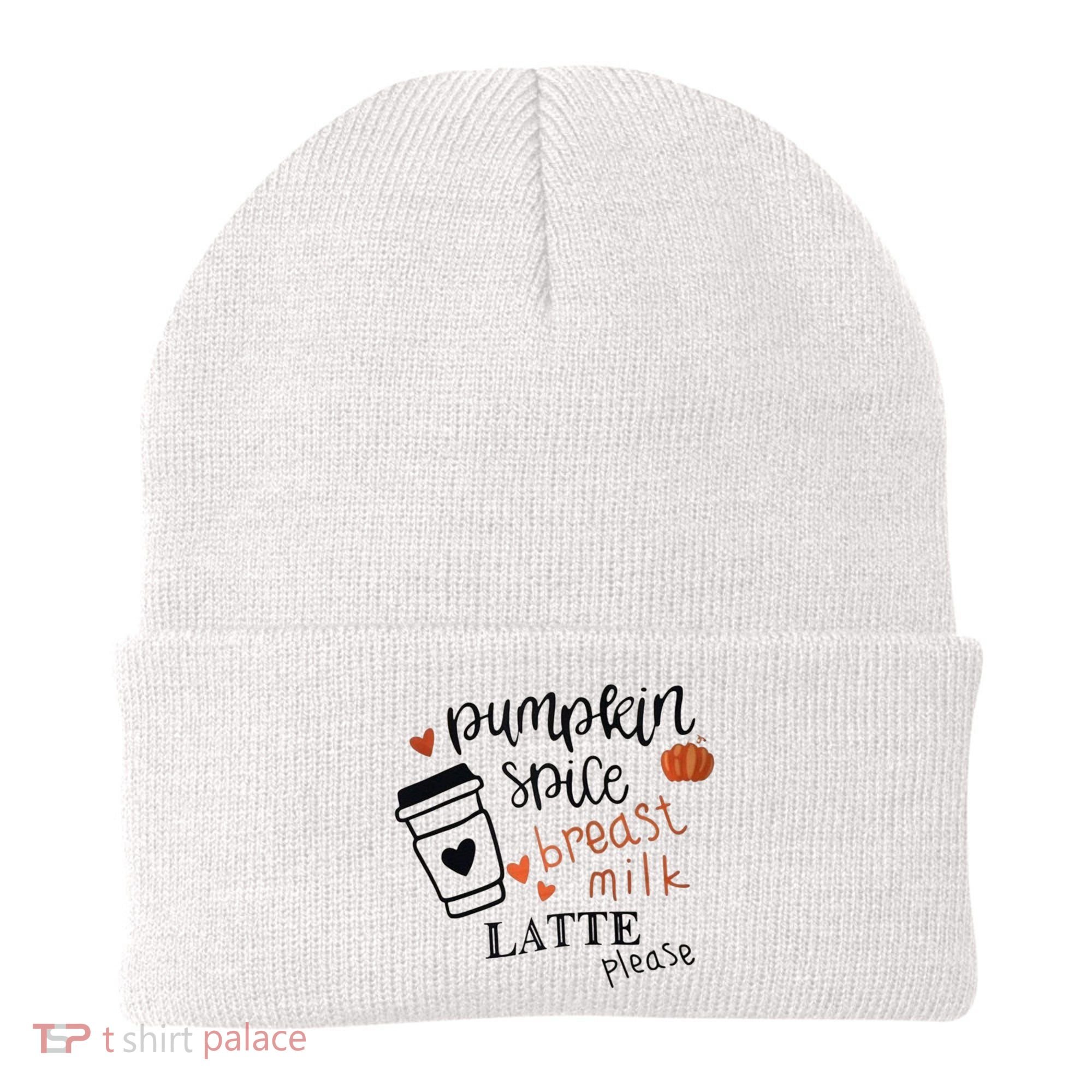 Pumpkin Spice Breast Milk Latte Please Beanie