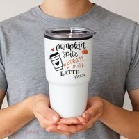Pumpkin Spice Breast Milk Latte Please Tumbler thumb 2