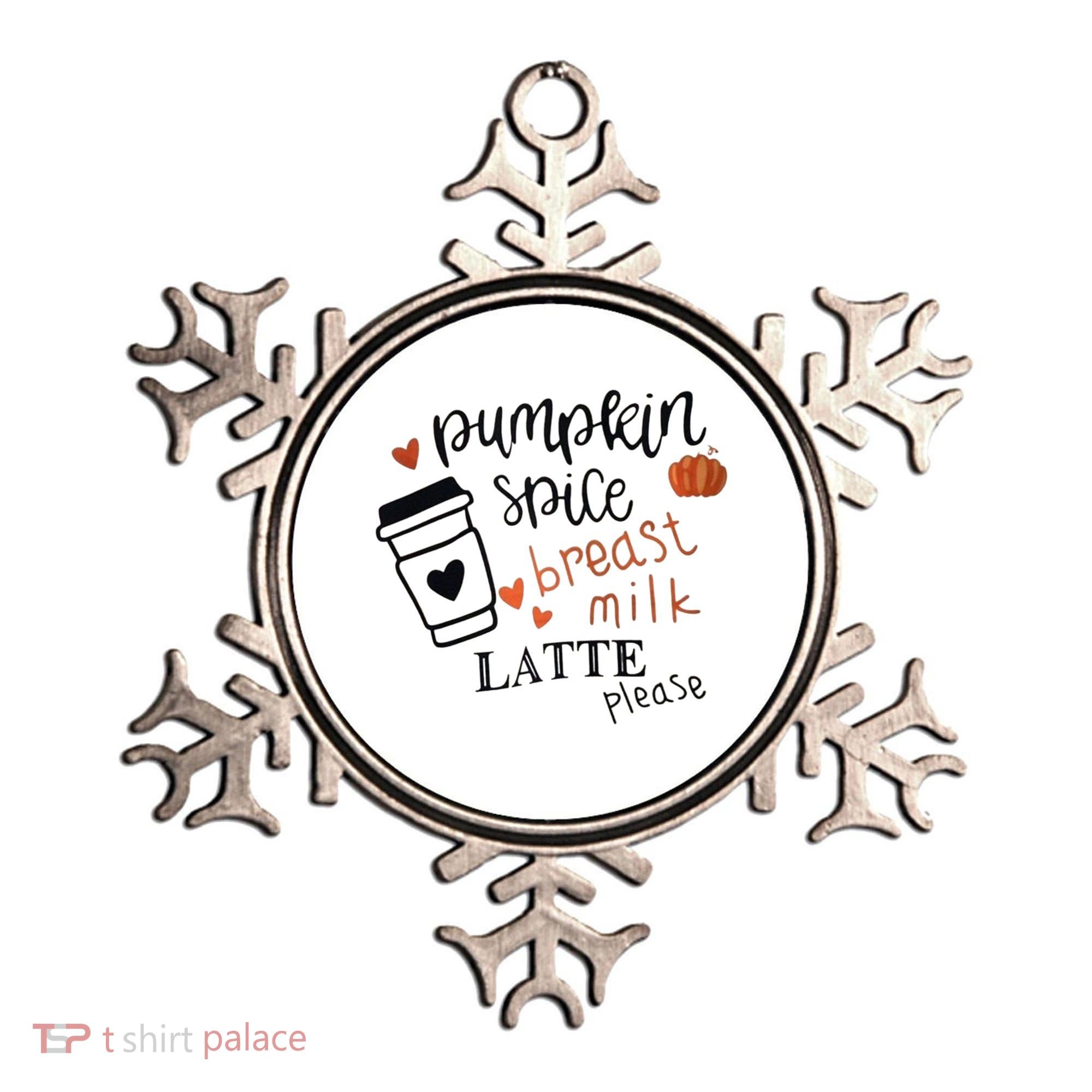 Pumpkin Spice Breast Milk Latte Please Ornament