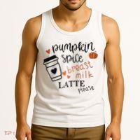 Pumpkin Spice Breast Milk Latte Please Tank Top thumb 3