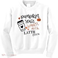 Pumpkin Spice Breast Milk Latte Please Kids Sweatshirt thumb 0