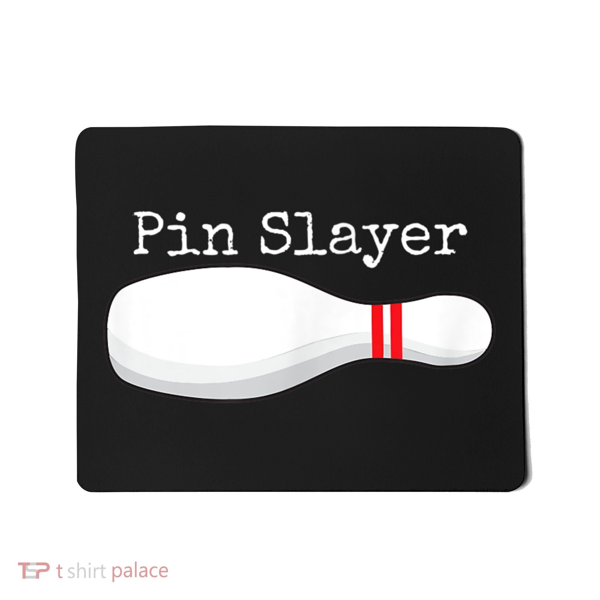 Pin Slayer Bowling Funny Graphic Strikes Turkeys Mousepad