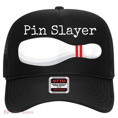 Pin Slayer Bowling Funny Graphic Strikes Turkeys Hat