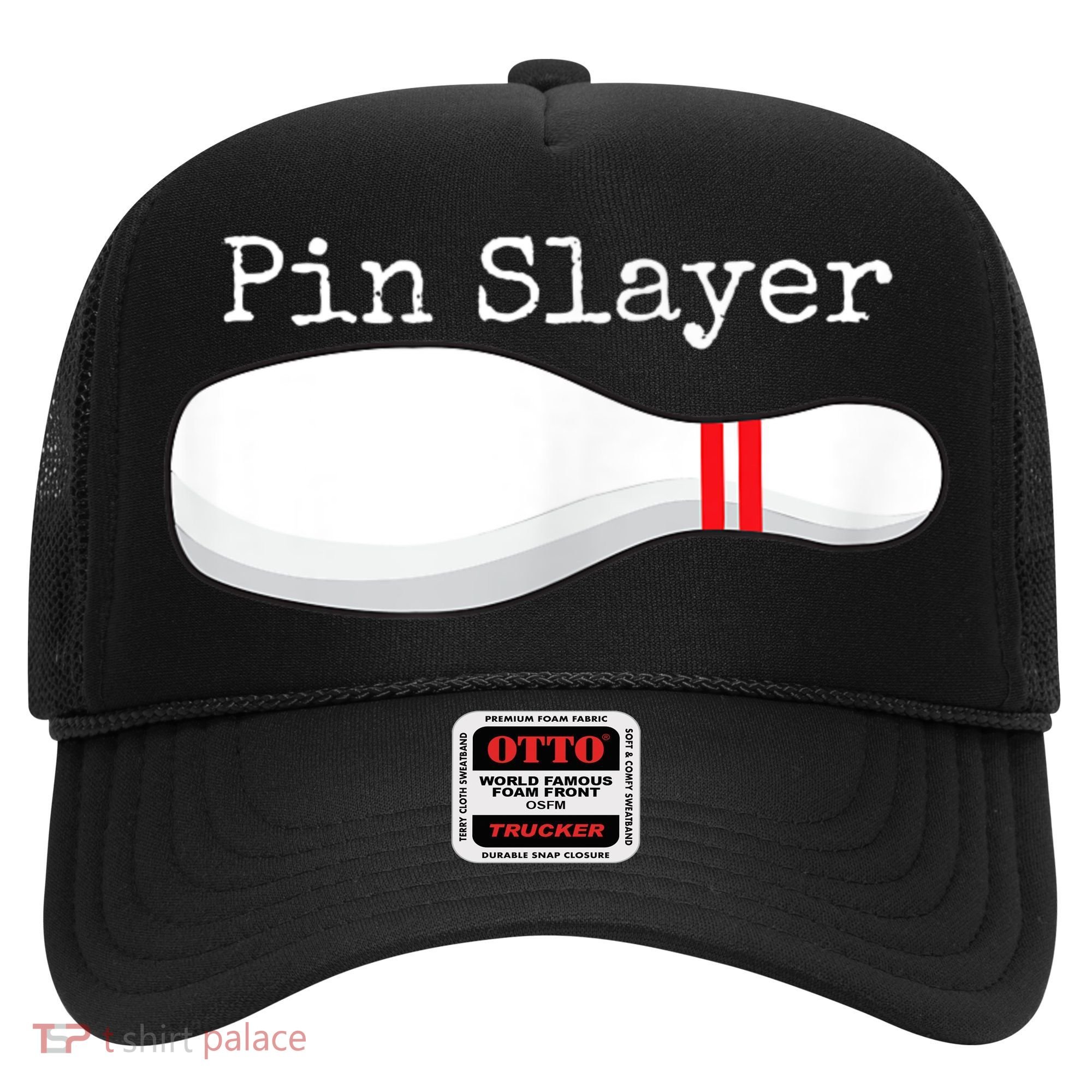 Pin Slayer Bowling Funny Graphic Strikes Turkeys Hat