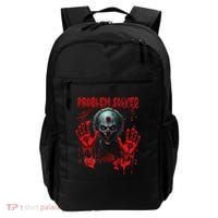 Problem Solved Bloody Hands Costume Clown Halloween Backpack thumb 0