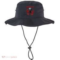 Problem Solved Bloody Hands Costume Clown Halloween Bucket Hat thumb 0