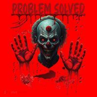 Problem Solved Bloody Hands Costume Clown Halloween Santa Hat thumb 1