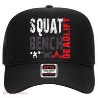 Powerlifting, Squat, Bench, Deadlift, Weightlifting Gift Hat thumb 0